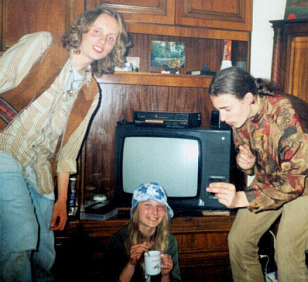 Od leffej: moj braciszek Rasti, kochana Elfia Xi�niczka Kalinka... i moja skromna osoba